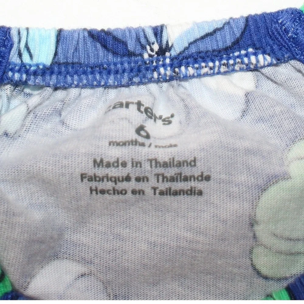 Carter's 2-Piece Floral Halter Top and Bloomers Set 6 Months‎ Blue
